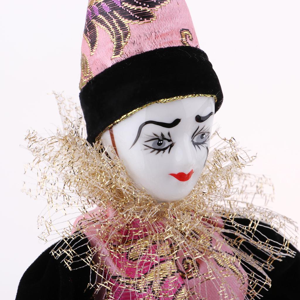 Vintage Collectible Porcelain Dolls - Muñecas de Payaso de Porcelana de