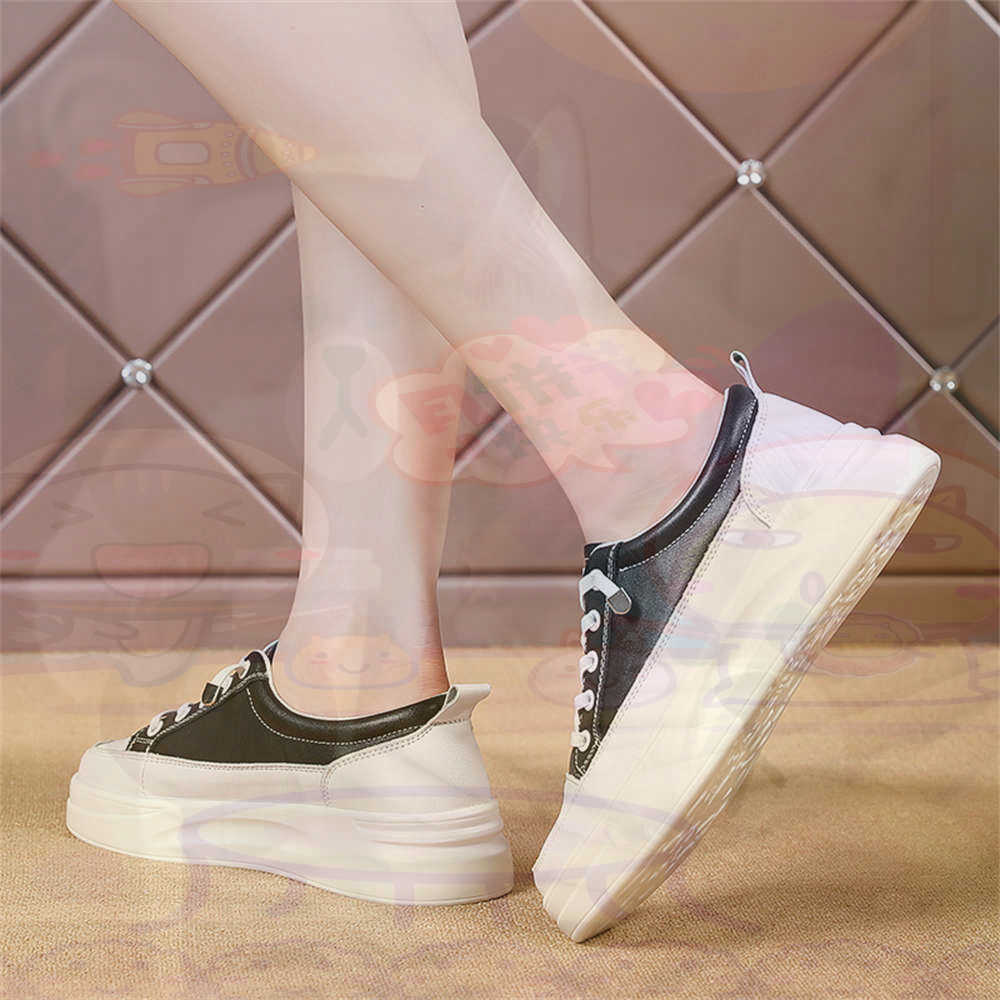 Collectible Vintage Golf Balls - Mocasines gruesos con cordones para mujer,