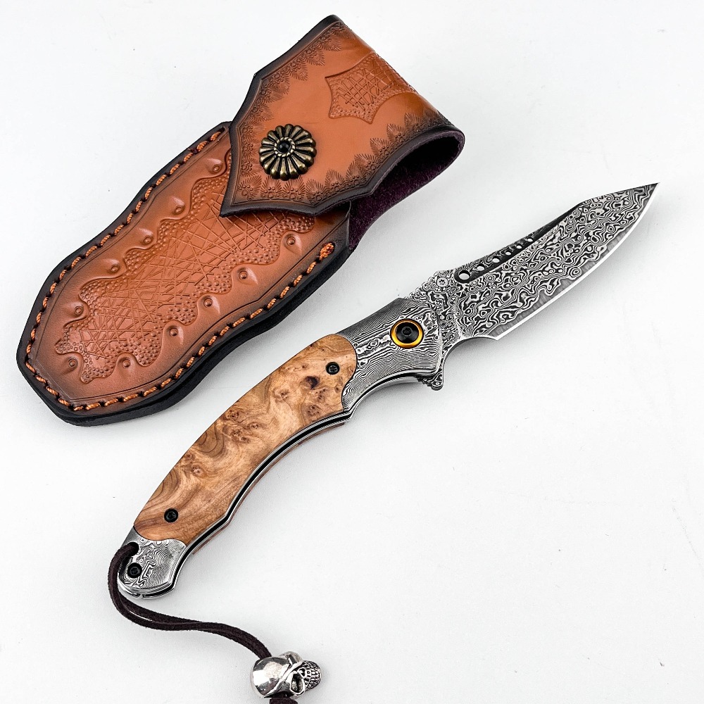 Vintage Collectible Pocket Knives - Cuchillo Plegable de Alta Dureza con