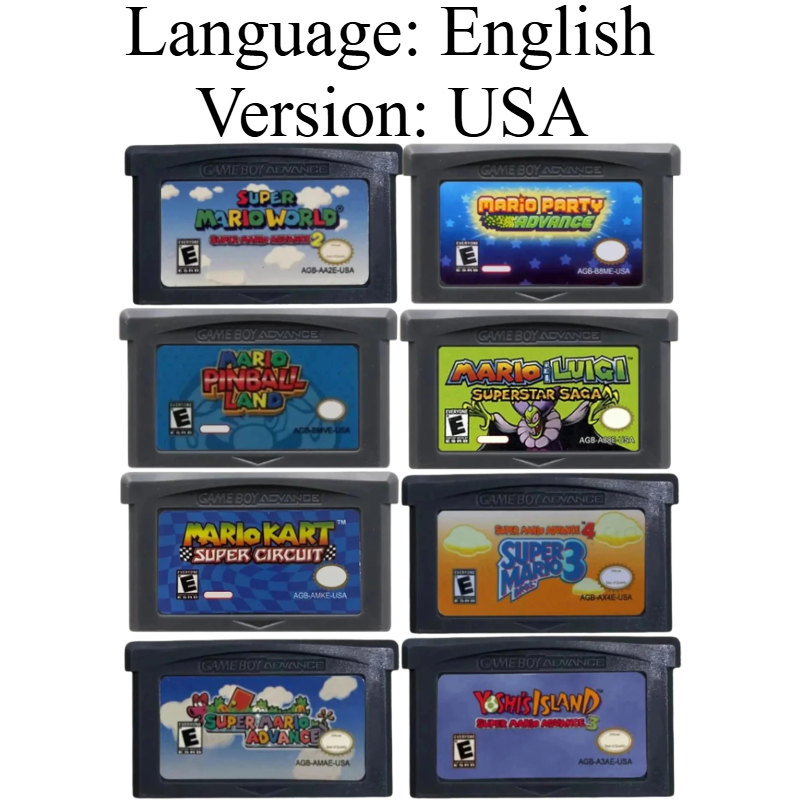Cartuchos de Juego GBA Versión - Vintage Game Collection reseña y precio