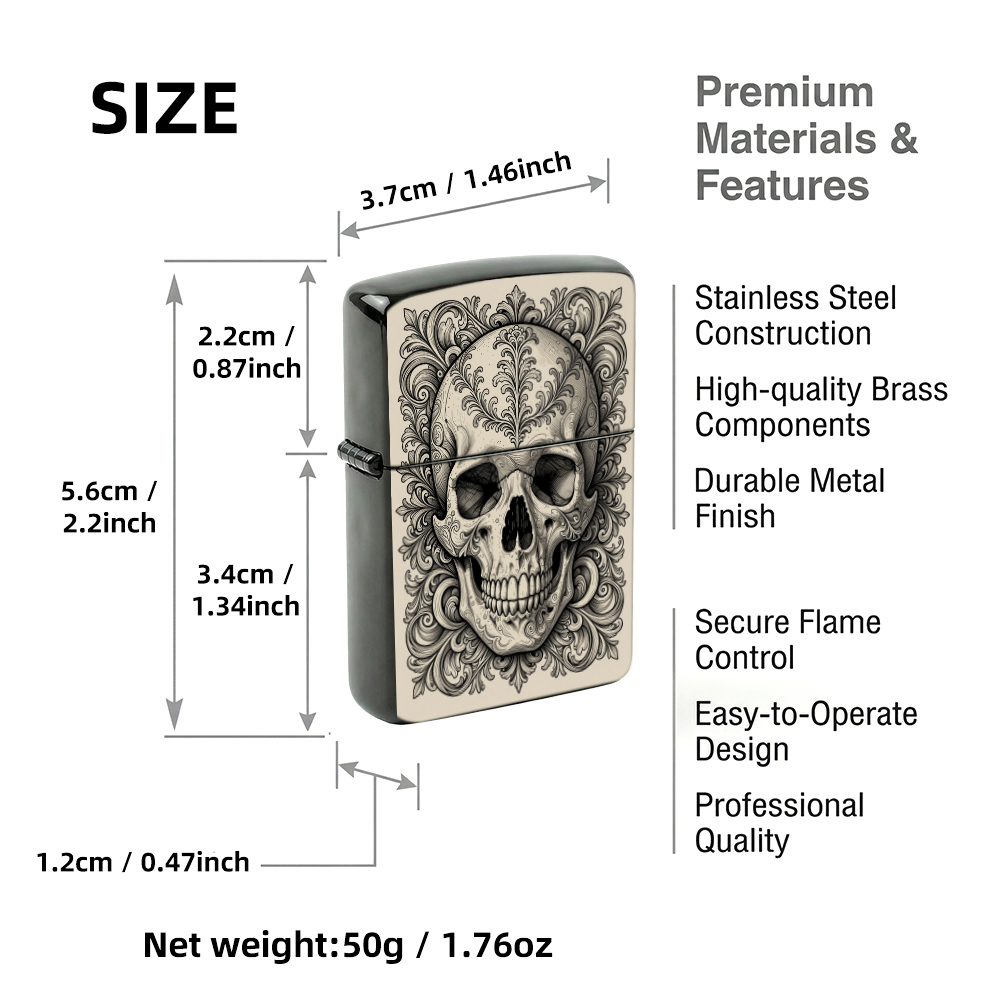Encendedor vintage barroco orn - Vintage Collectible Lighters reseña y precio