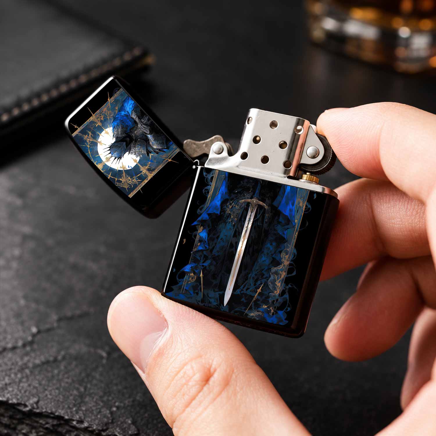 Encendedor vintage con esmalte - Vintage Collectible Lighters reseña y precio