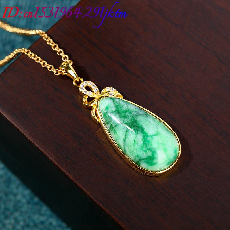 Collar con colgante de jade na - Vintage Necklace reseña y precio