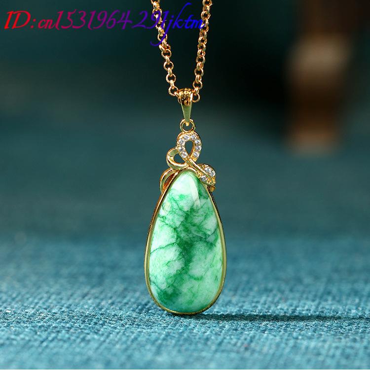 Collar con colgante de jade na - Vintage Necklace reseña y precio