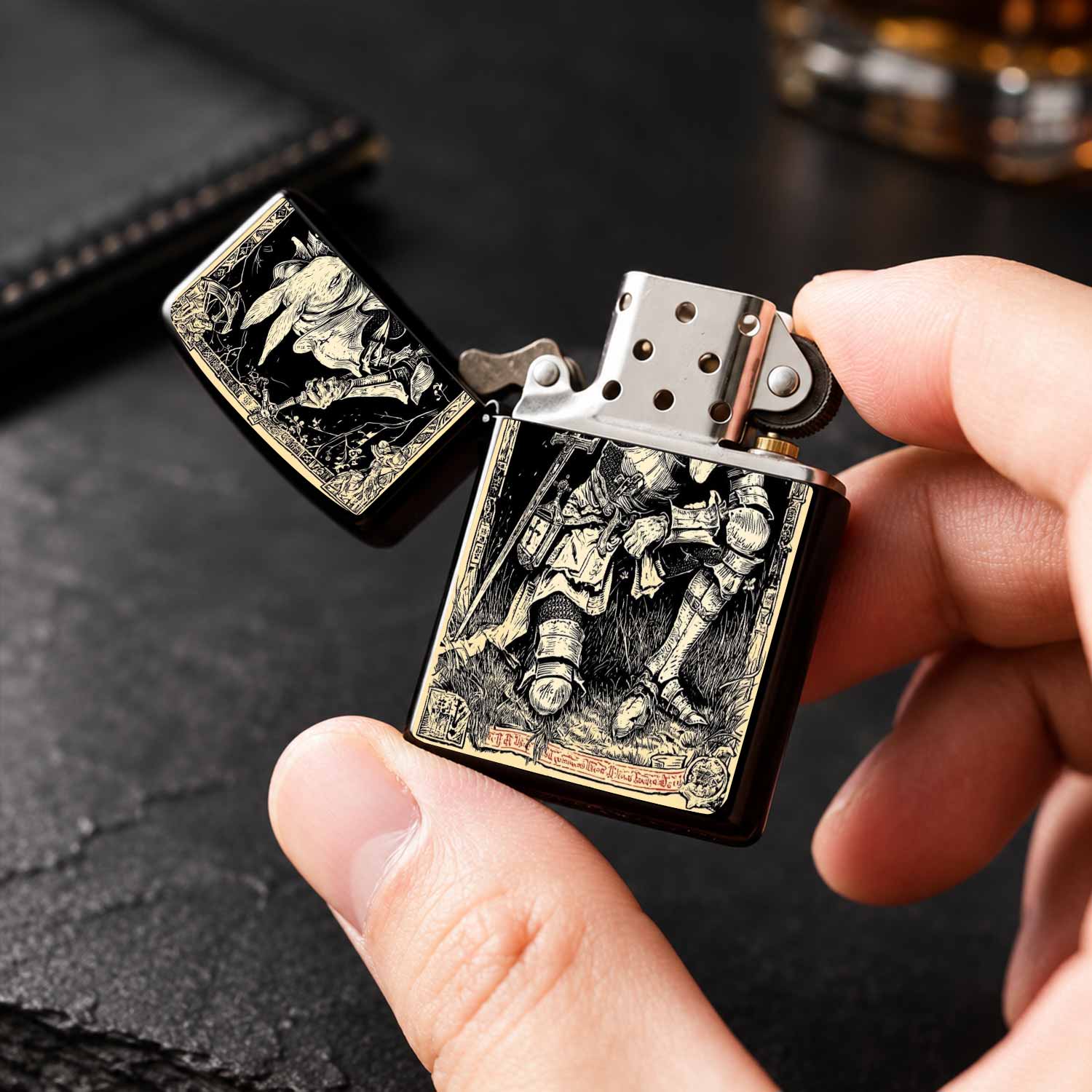 Encendedor antiguo con diseño  - Vintage Collectible Lighters reseña y precio