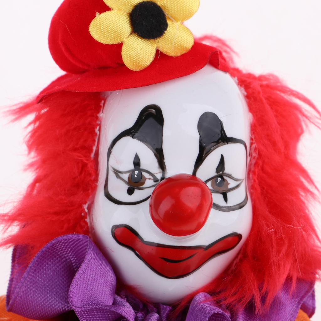 Muñeco de Payaso de Porcelana, - Vintage Collectible Porcelain Dolls reseña y precio