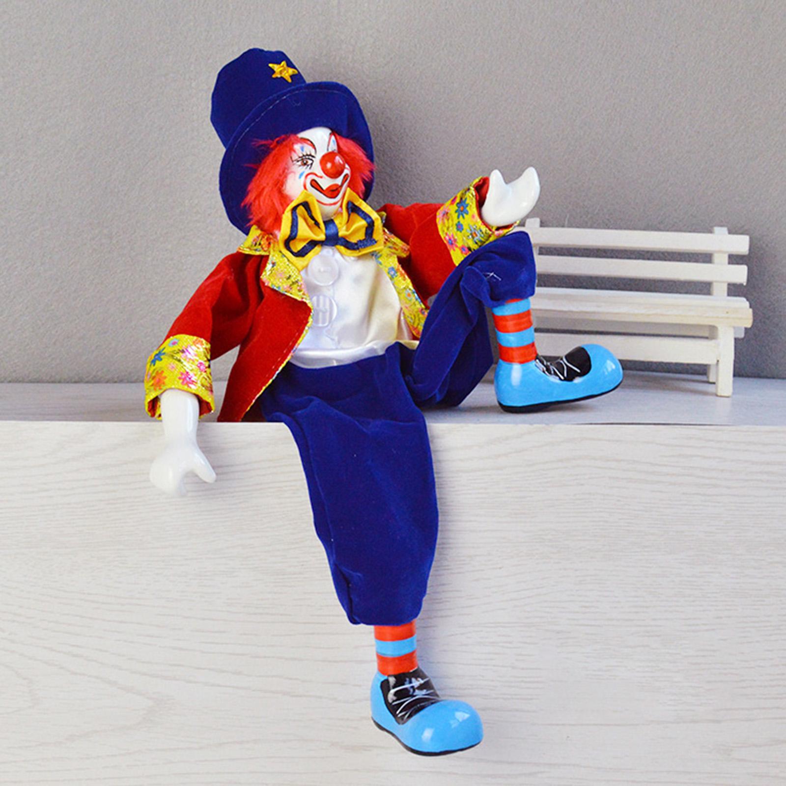 Muñeco de payaso vintage, deco - Vintage Collectible Porcelain Dolls reseña y precio
