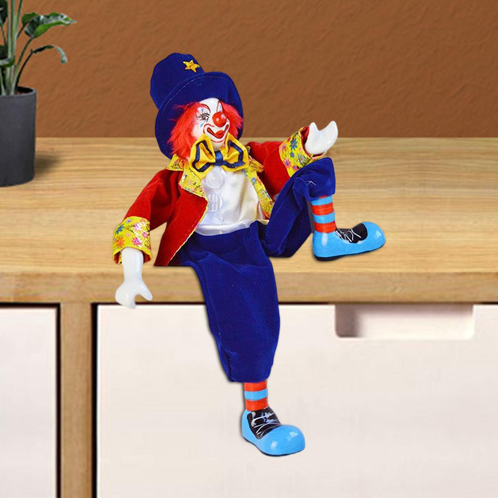 Muñeco de payaso vintage, deco - Vintage Collectible Porcelain Dolls reseña y precio