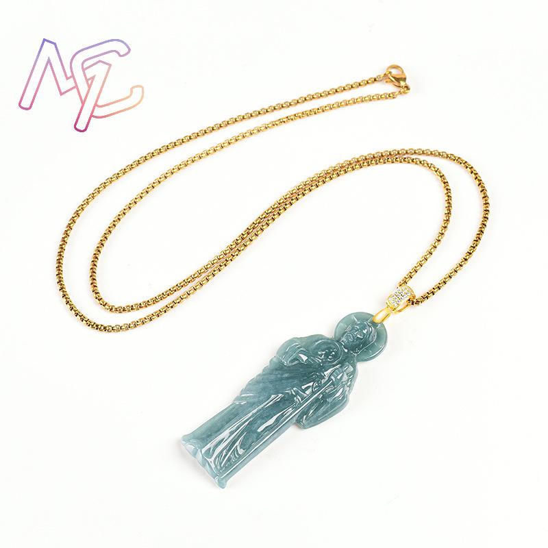 Collar con colgante de jadeíta - Vintage Necklace reseña y precio