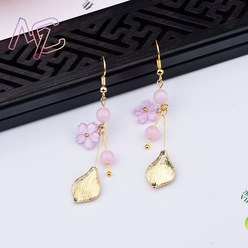 Pendientes de flores de Jade N - Vintage Items reseña y precio