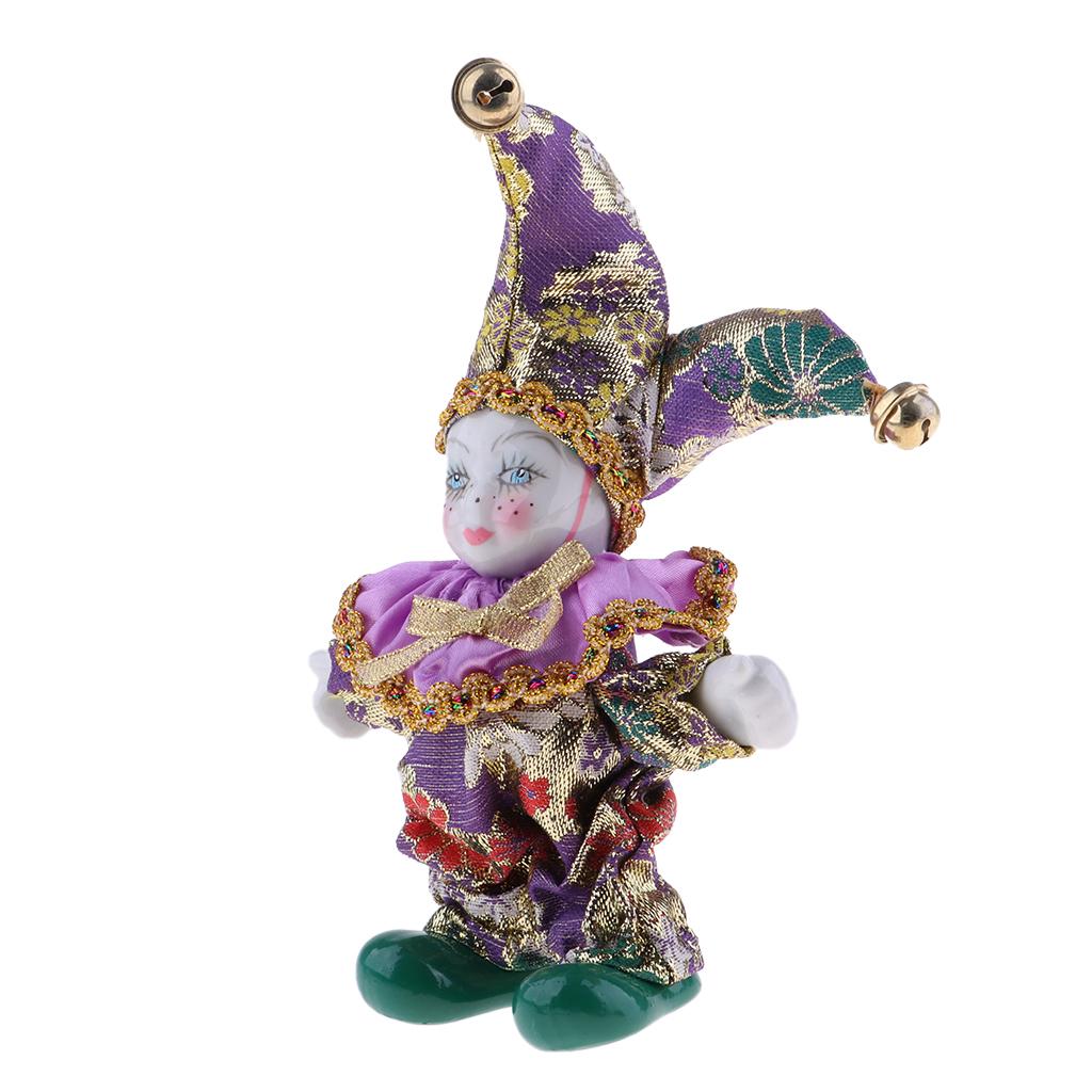 Muñeca de Porcelana de Payaso  - Vintage Collectible Porcelain Dolls reseña y precio