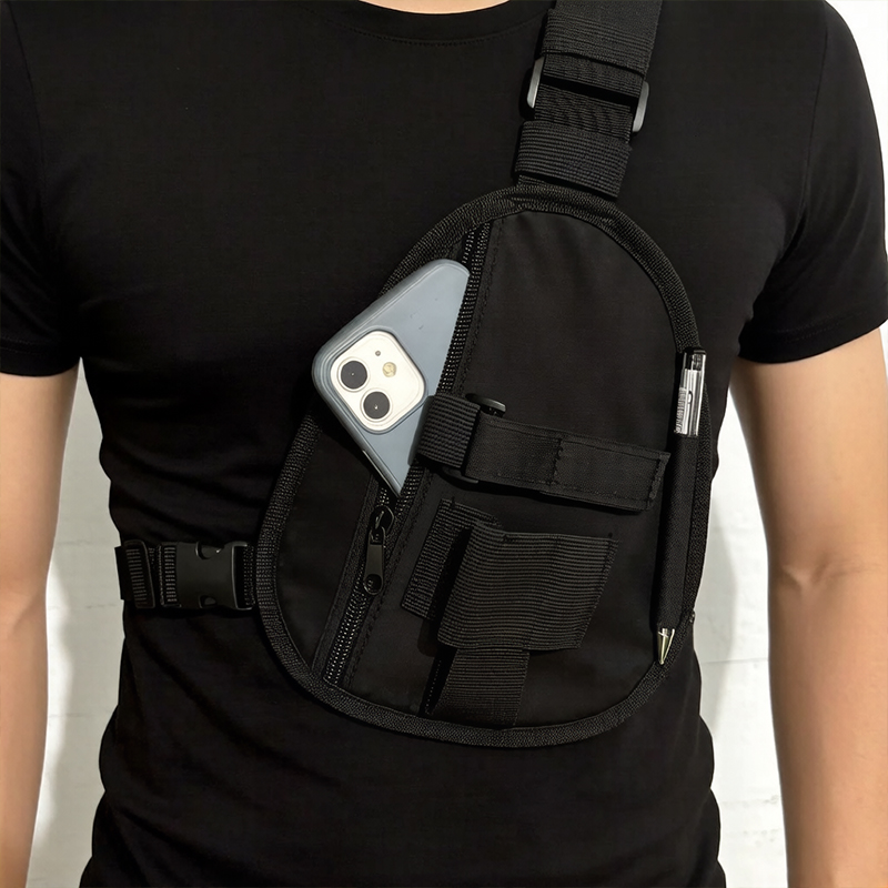 Bolsa de Pecho Multifuncional  - Cassette Walkman Belt reseña y precio