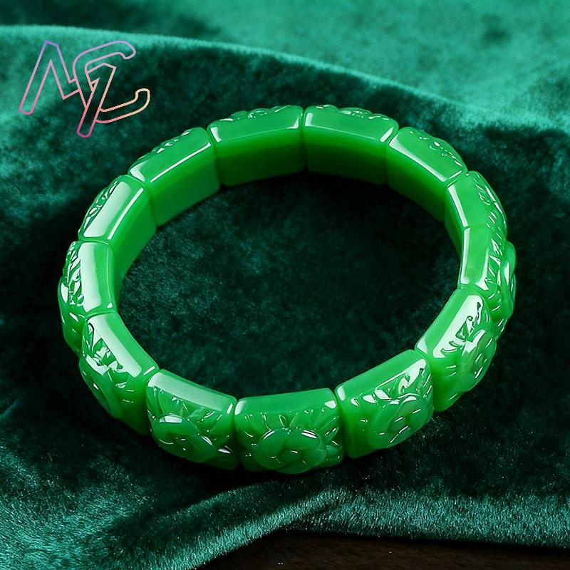 Pulsera de flor de Jade Real,  - Vintage Items reseña y precio