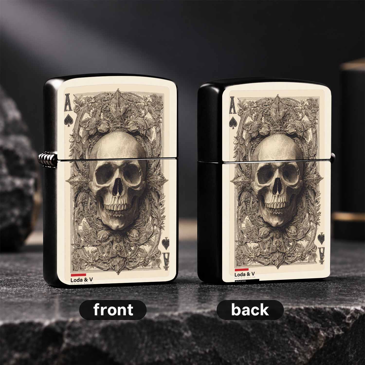 Encendedor con diseño de calav - Vintage Collectible Lighters reseña y precio