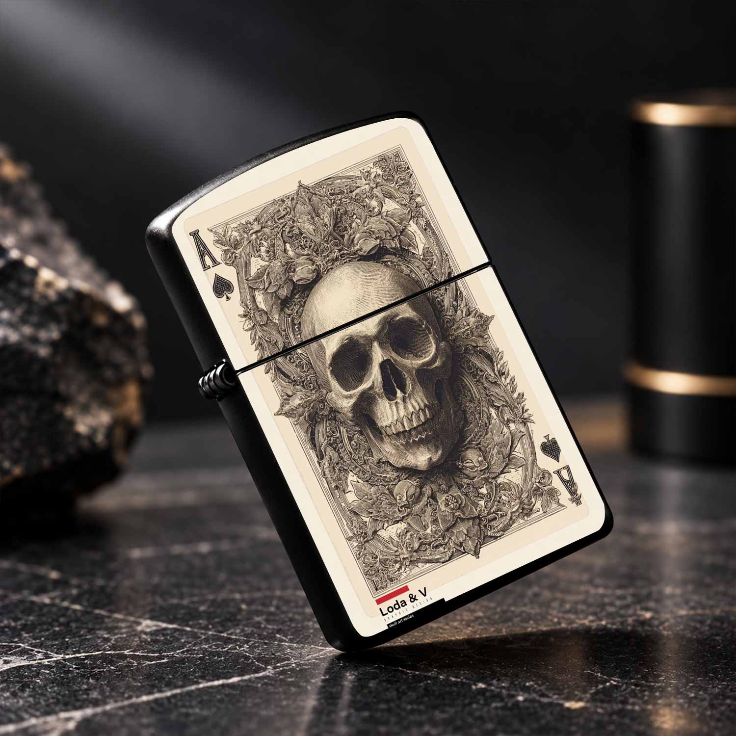 Encendedor con diseño de calav - Vintage Collectible Lighters reseña y precio