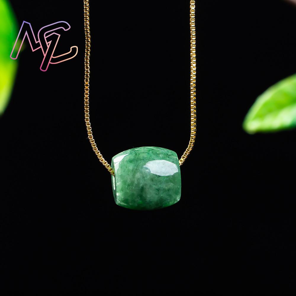 Colgante de cuentas de Jade Re - Vintage Necklace reseña y precio