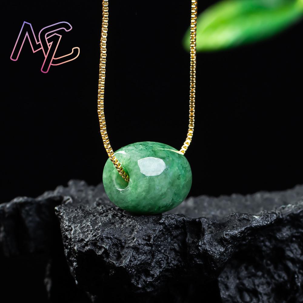 Colgante de cuentas de Jade Re - Vintage Necklace reseña y precio