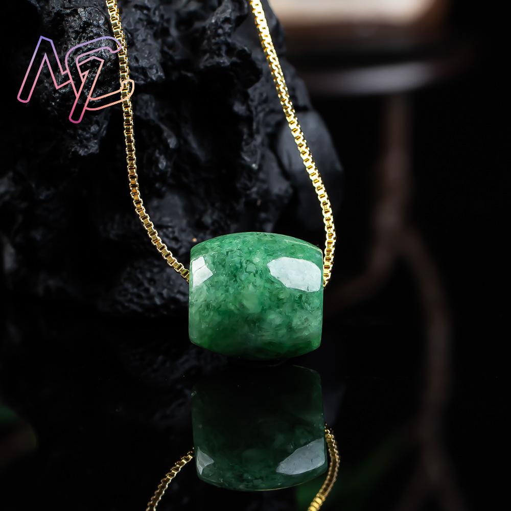 Colgante de cuentas de Jade Re - Vintage Necklace reseña y precio